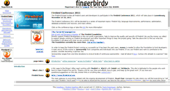 Desktop Screenshot of fingerbird.de